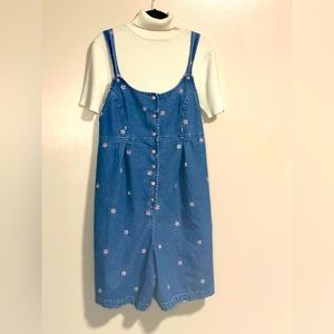 Motherhood overall short. Size L.